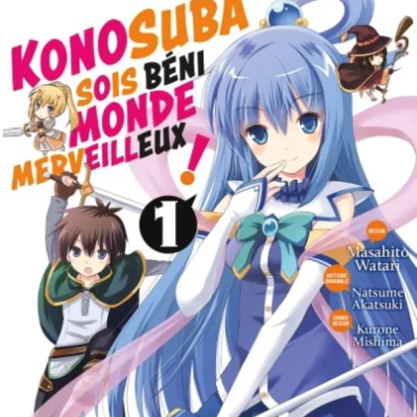 Couverture du manga : Konosuba : Sois béni, monde merveilleux !